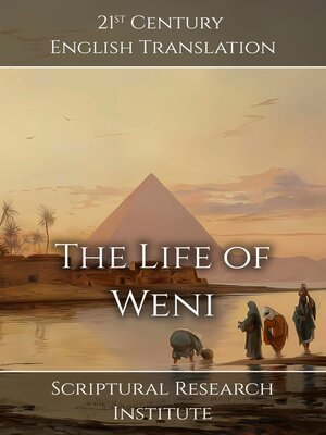 cover image of The Life of Weni